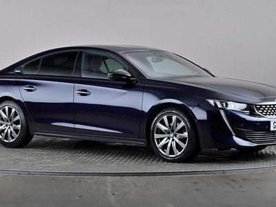 Blue Used 2021 Peugeot 508 GT-line Hatchback | £11,998 (Fair price)
