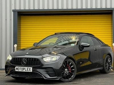 Used Mercedes E220 AMG Line Premium Plus 194 HP (142 kW) 2019 Black Coupe