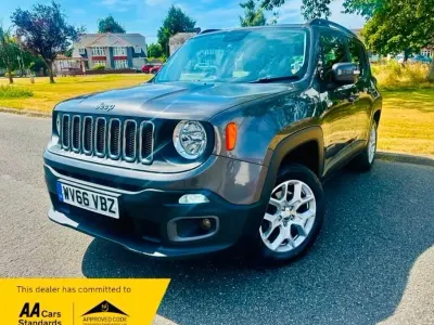 Used Jeep Renegade Longitude 138 HP (101 kW) 2016 Grey SUV