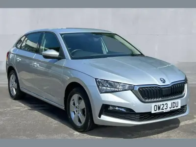 Used Skoda Scala SE 110 HP (80 kW) 2023 Brilliant silver metallic Hatchback
