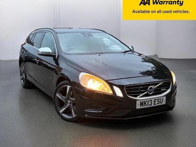 Used Volvo V60 R-Design 115 HP (84 kW) 2013 Black Estate