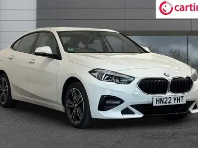 Used BMW 218 Gran Coupé Sport Line 136 HP (100 kW) 2022 White Coupe