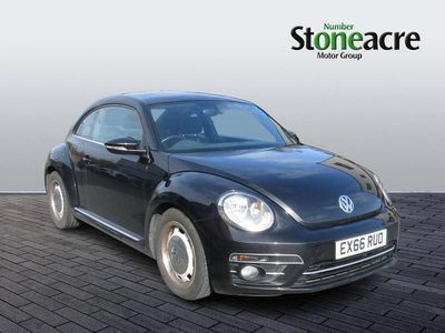 Used VW Beetle Design 150 HP (110 kW) 2016 Black Hatchback