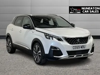 Begagnad Peugeot 3008 Premium 130 HK (95 kW) 2019 Vit SUV