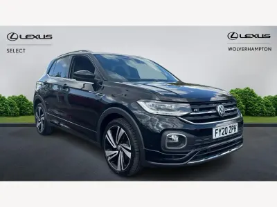 Usado VW T-Cross R-line 150 HP (110 kW) 2020 Preto SUV