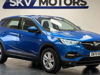 Used Vauxhall Grandland X 131 HP (96 kW) 2020 Blue SUV