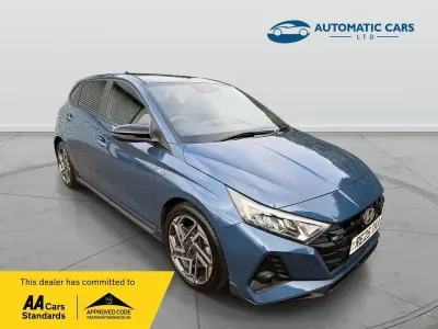 Used Hyundai i20 N Line 100 HP (73 kW) 2025 Blue Hatchback