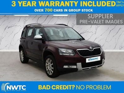 Used Skoda Yeti SE 110 HP (80 kW) 2015 Red SUV