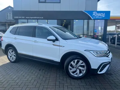 Used VW Tiguan Allspace Life 150 HP (110 kW) 2023 White SUV
