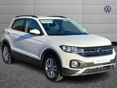 White Used 2022 VW T-Cross SE SUV | £15,190 (Fair price)