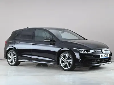 Used VW Golf VII R-line 2021 Black Hatchback