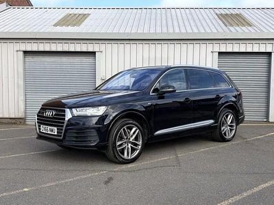 Used Audi Q7 S-Line 272 HP (200 kW) 2016 Black SUV