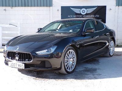 Used Maserati Ghibli 275 HP (202 kW) 2016 Black Sedan