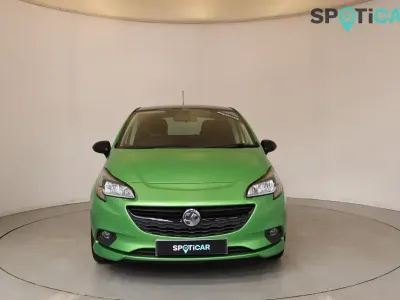 Used Vauxhall Corsa Edition 89 HP (65 kW) 2017 Green Hatchback