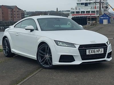 Used Audi TT S-Line 230 HP (169 kW) 2016 White Coupe