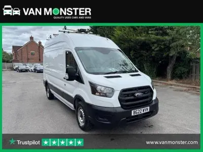 Used Ford Transit 130 HP (95 kW) 2022 White Van