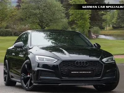 Used Audi A5 Black Edition 190 HP (139 kW) 2019 Mythos black Coupe
