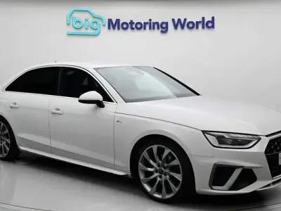 Usado Audi A4 S-Line 150 HP (110 kW) 2021 Branco Sedan