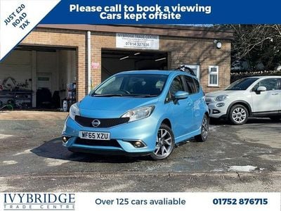 Used Nissan Note Acenta 80 HP (58 kW) 2015 Blue Hatchback