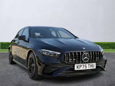 Used Mercedes A35 AMG Premium Plus 316 HP (232 kW) 2025 Black Hatchback