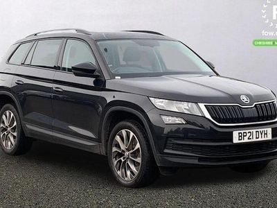 Used Skoda Kodiaq SE Drive 150 HP (110 kW) 2021 Black SUV