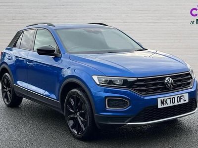 Blue Used 2020 VW T-Roc Black Edition SUV | £19,508 (Fair price)