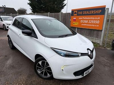 Used Renault Zoe Dynamique 80 kW (109 HP) 2018 White Hatchback