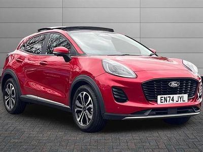 Used Ford Puma Titanium 125 HP (91 kW) 2025 Fantastic red SUV
