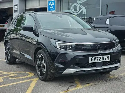 Used Vauxhall Grandland X Ultimate 130 HP (95 kW) 2023 Black SUV