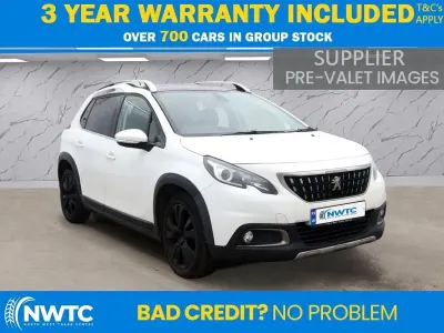 Second-hand Peugeot 2008 Allure 110 CP (80 kW) 2017 Alb SUV