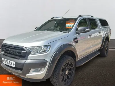 Used Ford Ranger Wildtrack 200 HP (147 kW) 2018 Silver Pickup