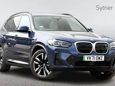 Used BMW iX3 M Sport 207 kW (282 HP) 2021 Blue SUV