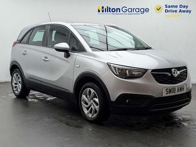 Used Vauxhall Crossland X S 99 HP (72 kW) 2018 Silver SUV