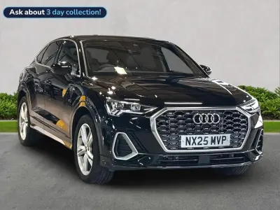 Used Audi Q3 S-Line 147 HP (108 kW) 2025 Black SUV