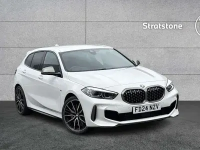 Used BMW M135 Shadowline 306 HP (225 kW) 2024 White Hatchback