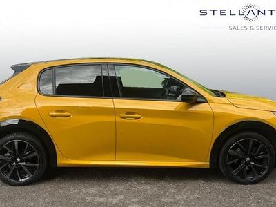Used Peugeot 208 GT 99 HP (72 kW) 2023 Yellow Hatchback