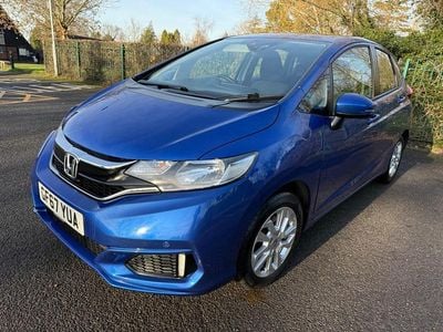 Blue Used 2017 Honda Jazz SE Hatchback | £10,290 (Fair price)