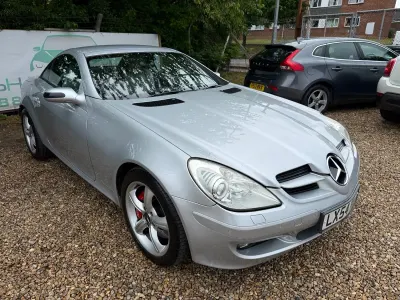 Used Mercedes SLK350 272 HP (200 kW) 2005 Silver Cabriolet