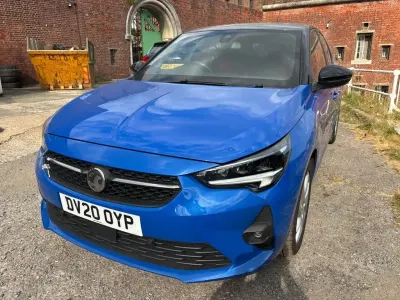Used Vauxhall Corsa SRi 100 HP (73 kW) 2020 Blue Hatchback