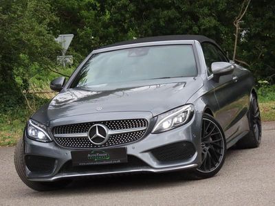 Grey Used 2018 Mercedes C220 AMG line Cabriolet | £10,994 (Fair price)