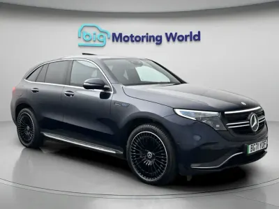 Used Mercedes EQC400 AMG line 300 kW (408 HP) 2022 Blue SUV
