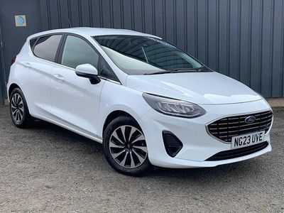 Used Ford Fiesta Titanium 125 HP (91 kW) 2023 White Hatchback