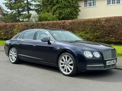 Used Bentley Flying Spur Mulliner 625 HP (459 kW) 2014 Blue Sedan