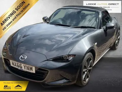 Used Mazda MX5 Inclusive 160 HP (117 kW) 2016 Grey Cabriolet