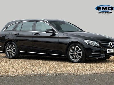 Used Mercedes C220 170 HP (125 kW) 2014 Black Estate