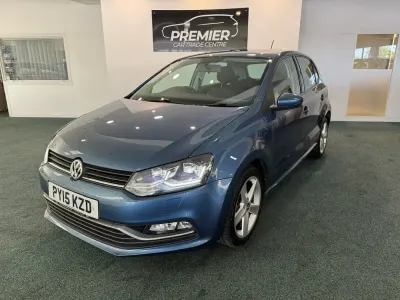 Used VW Polo SEL 110 HP (80 kW) 2015 Blue Hatchback