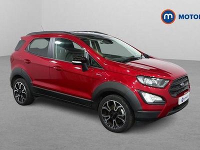 Red Used 2022 Ford Ecosport Active SUV | £13,299 (Fair price)