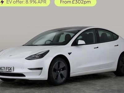 Used Tesla Model 3 Long Range AWD 366 kW (498 HP) 2022 White Sedan