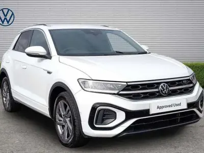 Begagnad VW T-Roc R-line 150 HK (110 kW) 2023 Vit SUV