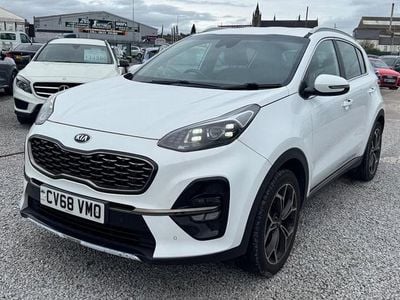 Used Kia Sportage GT-Line 134 HP (98 kW) 2018 White SUV